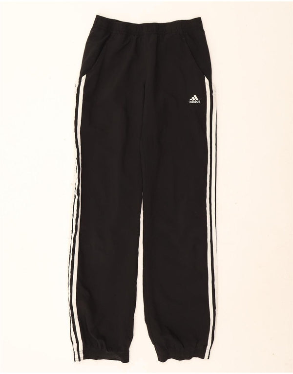 ADIDAS Pantalon de survêtement pour femme Joggers UK 8 Small Noir Polyester