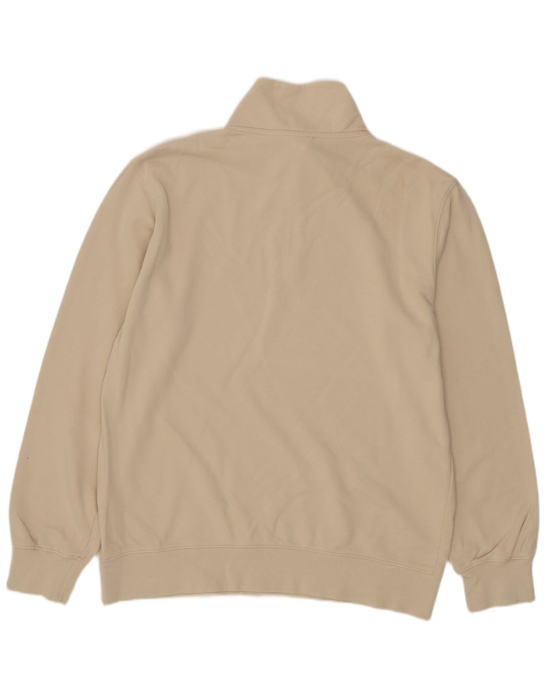 Levi's Sweat-Shirt Standard Fit Zip Neck Homme Beige Moyen Coton