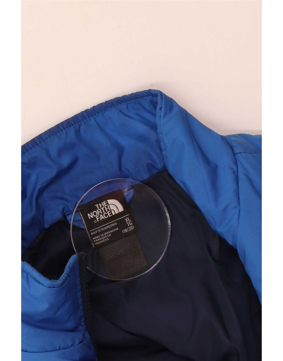 The North Face Veste matelassée garçon 15-16 ans XL Bleu Polyester