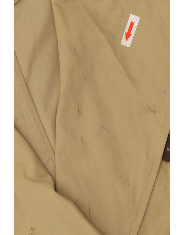 Zara Femme Trench Oversize UK 6 XS Beige Polyester