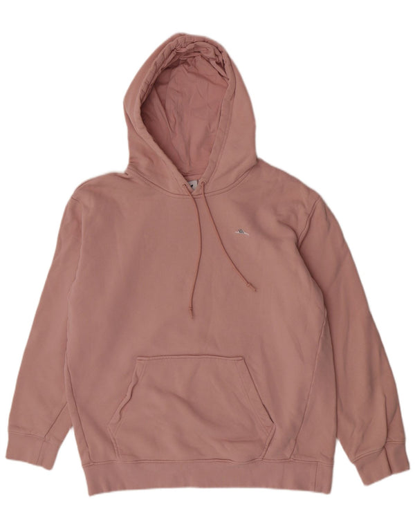 Adidas Pull à capuche pour femme UK 14 Grand coton rose