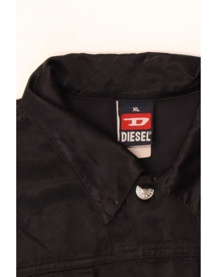 Diesel Veste utilitaire pour femme UK 18 XL Coton noir