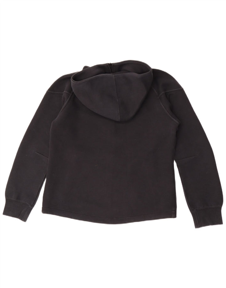 Nike Sweat à capuche zippé pour homme en coton noir moyen