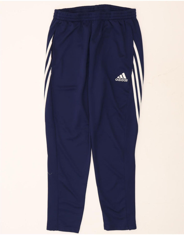Adidas Pantalon de survêtement Climalite pour homme Large Bleu marine Polyester