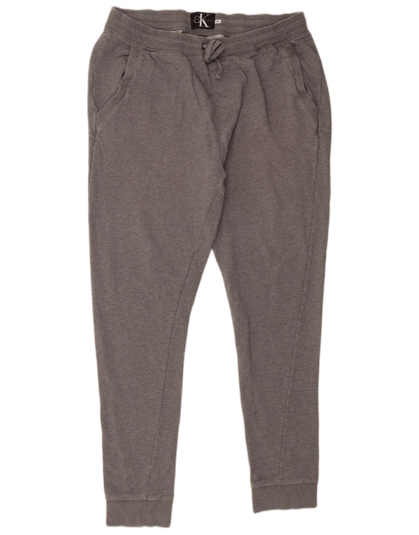 Calvin Klein Pantalon de survêtement pour femme Joggers UK 20 2XL Gris Coton