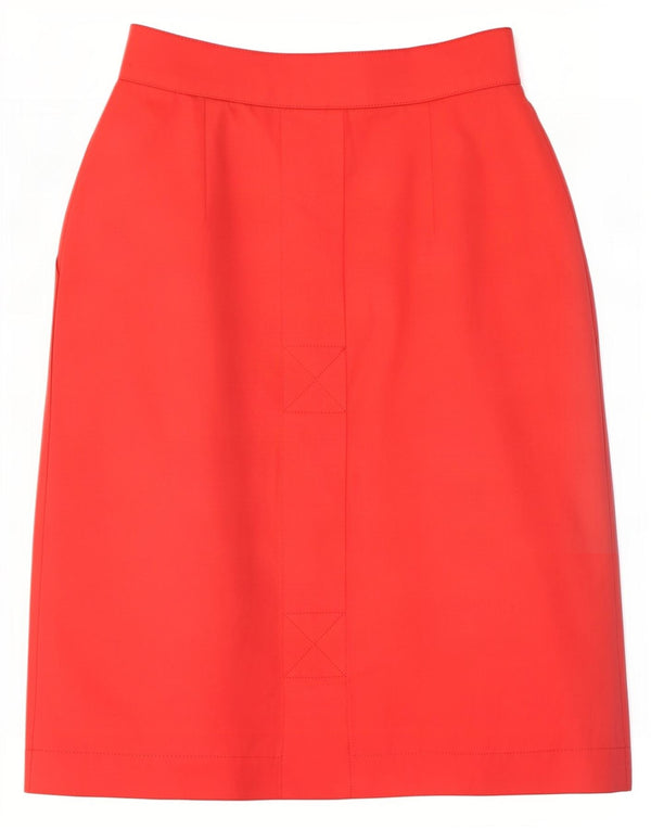 Genny Jupe Midi Femme IT 40 Small W26 Coton Rose