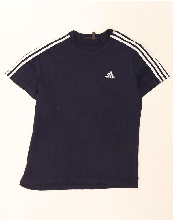 Adidas T-Shirt Homme Top XL Bleu Marine Coton
