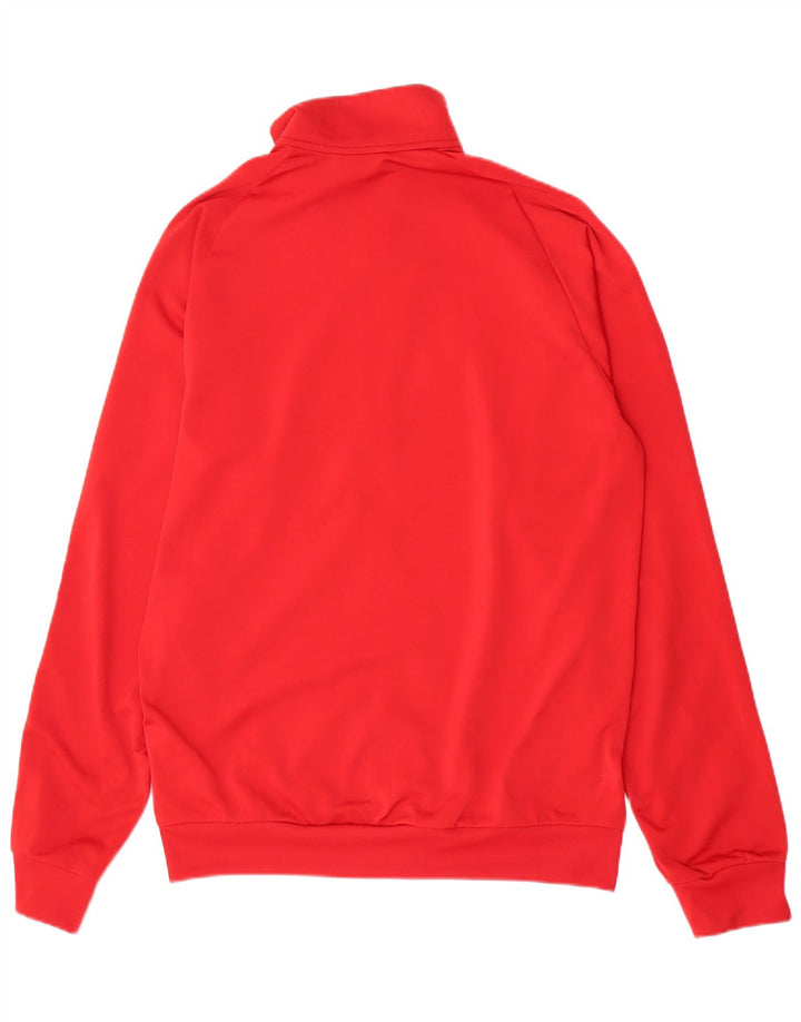 Adidas Veste de survêtement pour homme Rouge moyen Polyester