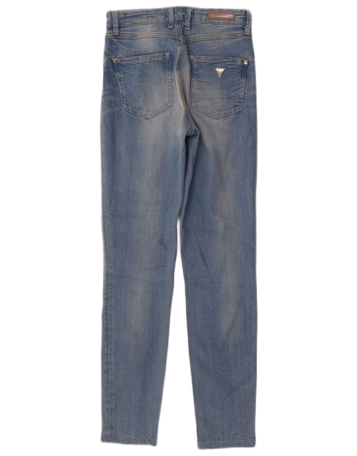 Guess Jean Skinny Femme W24 L27 Bleu