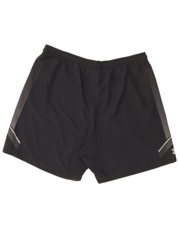 Under Armour Short de Sport Heat Gear Homme 2XL Noir Polyester