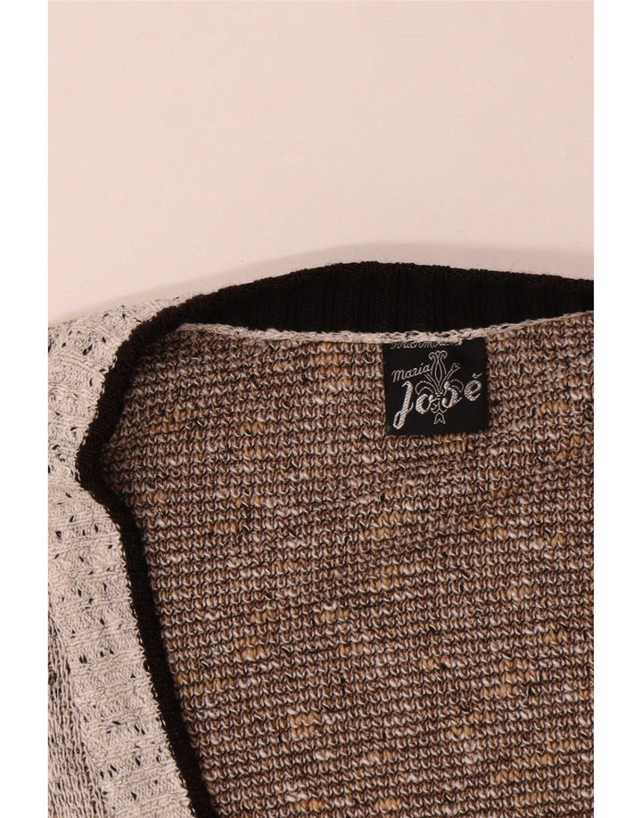 Maria Jose Pull Cardigan Homme XL Gris Colorblock