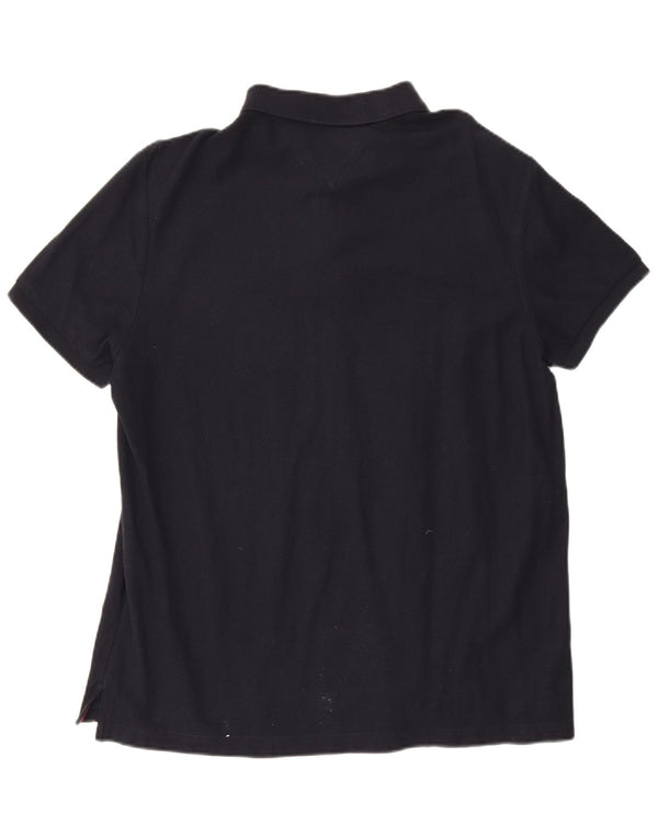 Tommy Hilfiger Polo Homme XL Bleu Marine Coton