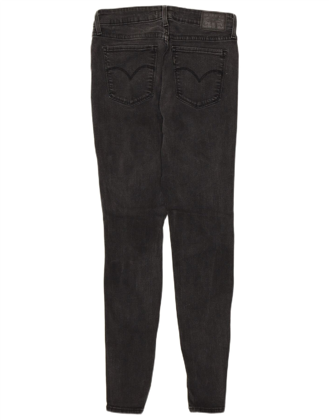 LEVI'S Jean skinny 711 effet vieilli pour femme W29 L30 Gris