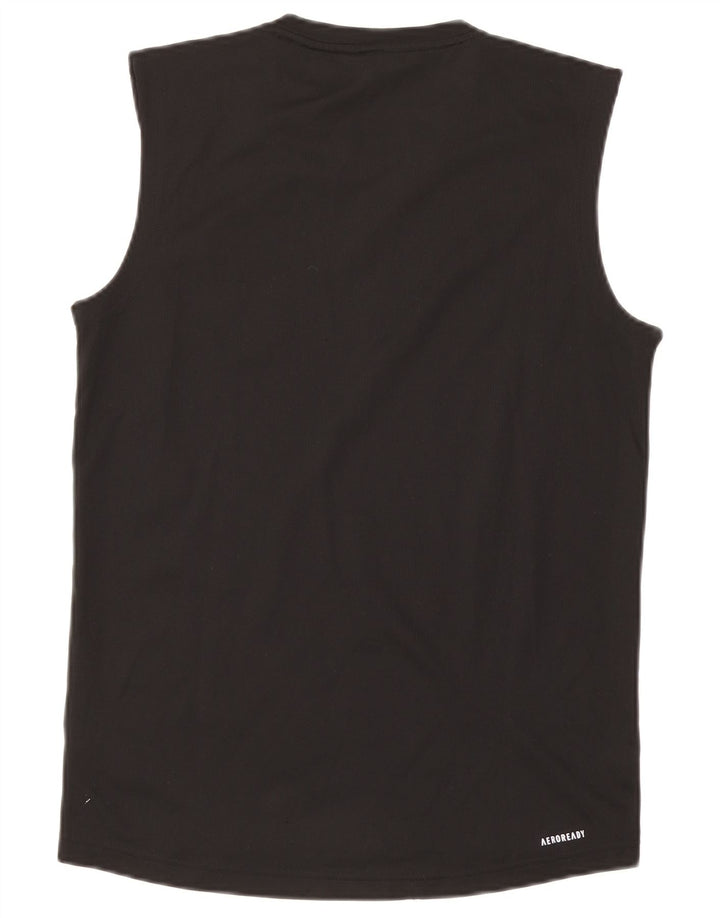 Adidas Hommes Aeroready Débardeur Petit Noir Polyester