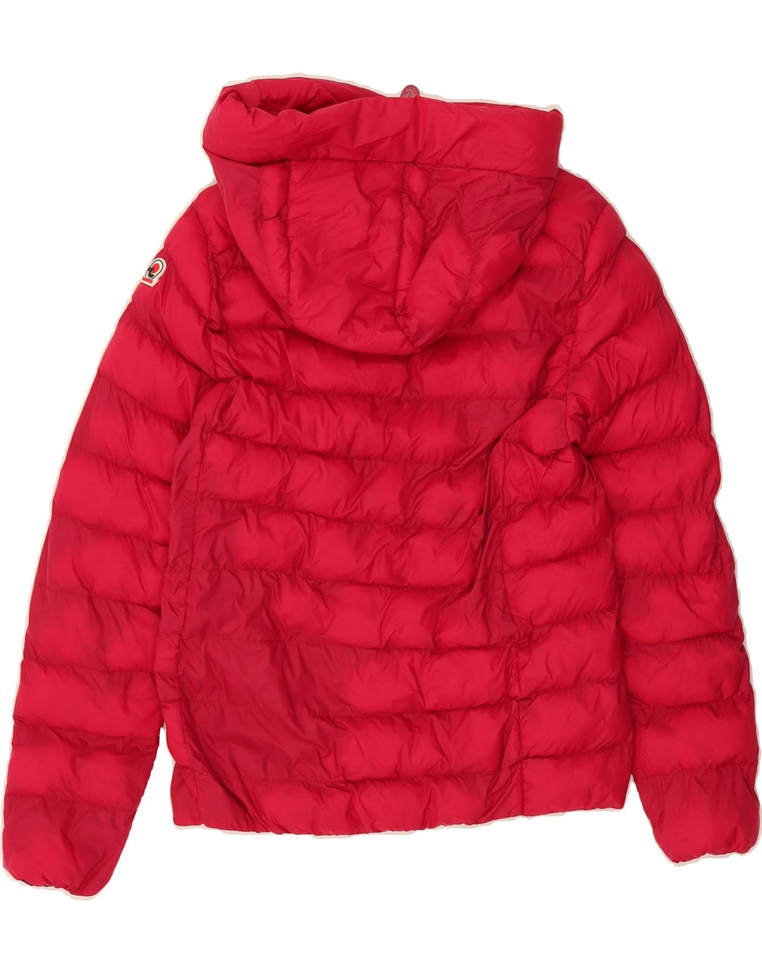 INVICTA Womens Hooded Padded Jacket UK 12 Medium Pink Polyamide Vintage Invicta and Second-Hand Invicta from Messina Hembry 