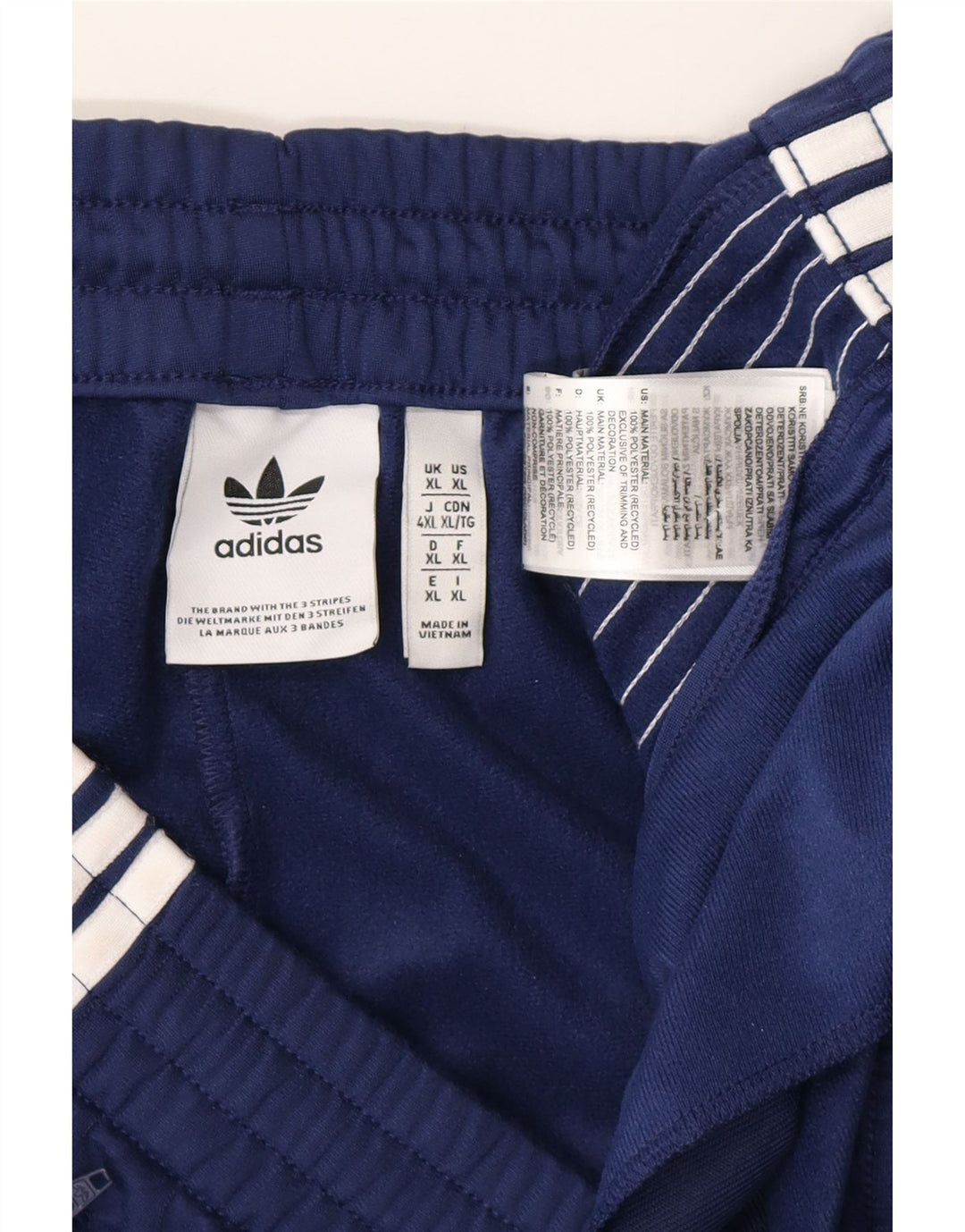 ADIDAS Pantalon de Survêtement Homme XL Bleu Marine Polyester