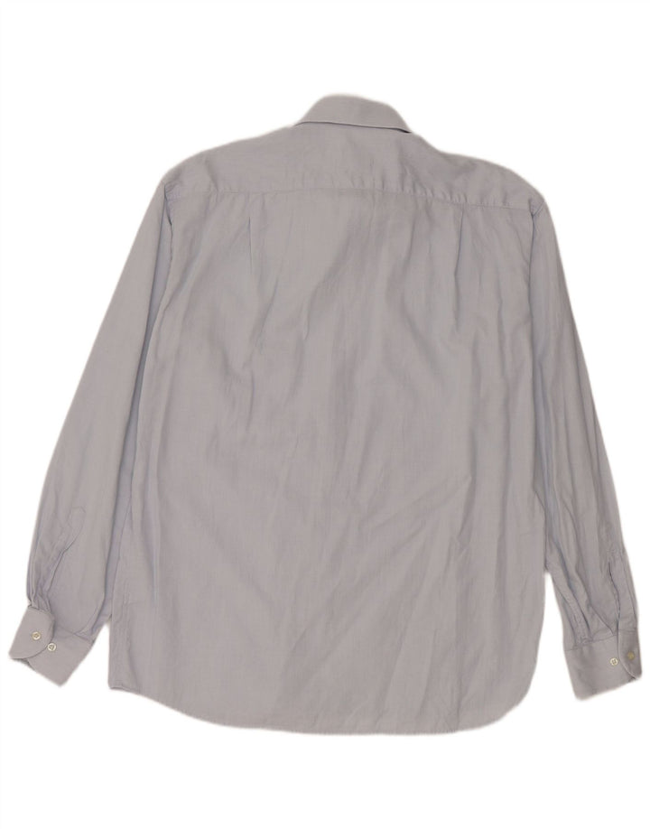 Roccobarocco Chemise Homme Taille 41 16 Grand Coton Bleu