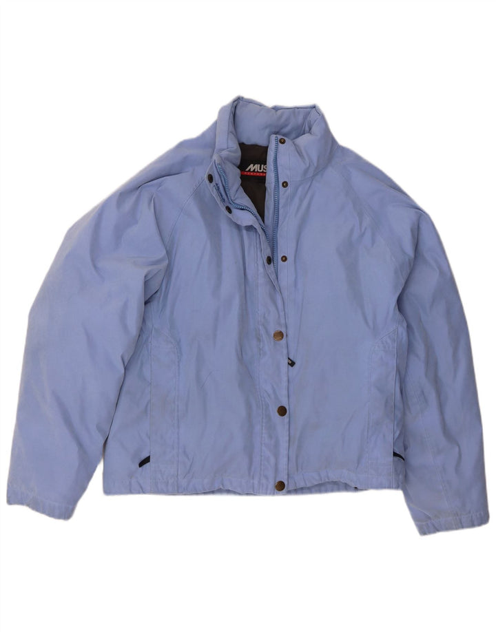 Musto Veste matelassée pour femme UK 14 Large Bleu Polyester