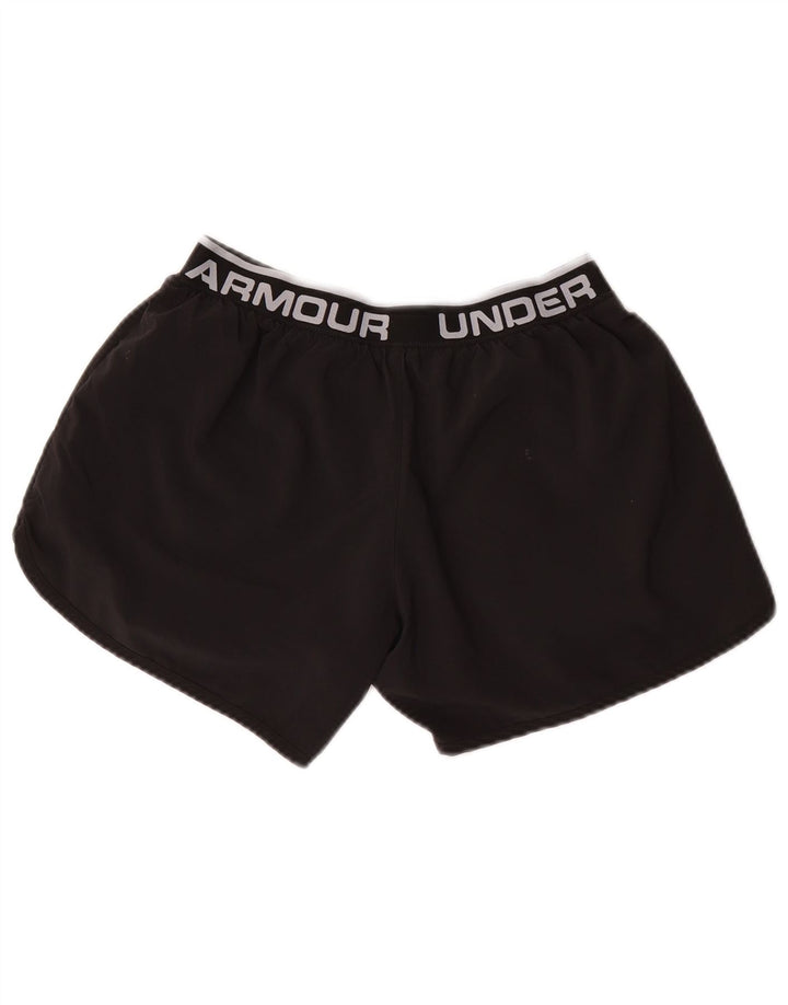 UNDER ARMOUR Short de sport ajusté graphique pour fille 13-14 ans XL Noir