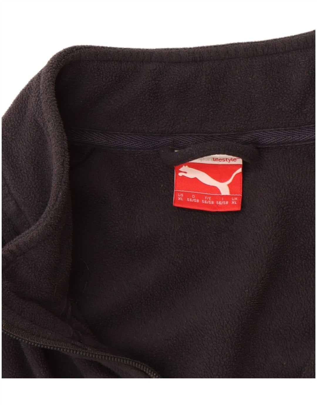 Puma Veste polaire pour homme UK 42 XL Bleu marine