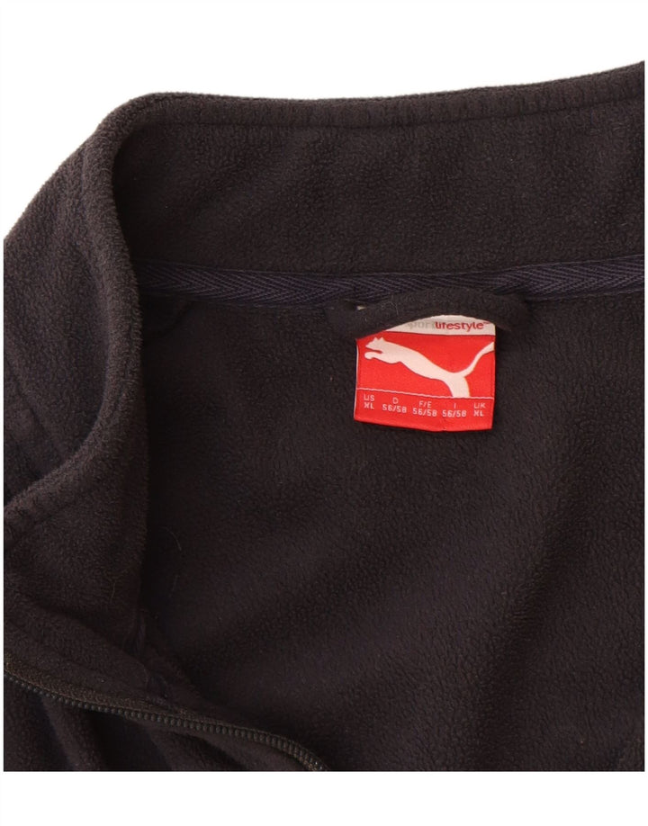 Puma Veste polaire pour homme UK 42 XL Bleu marine