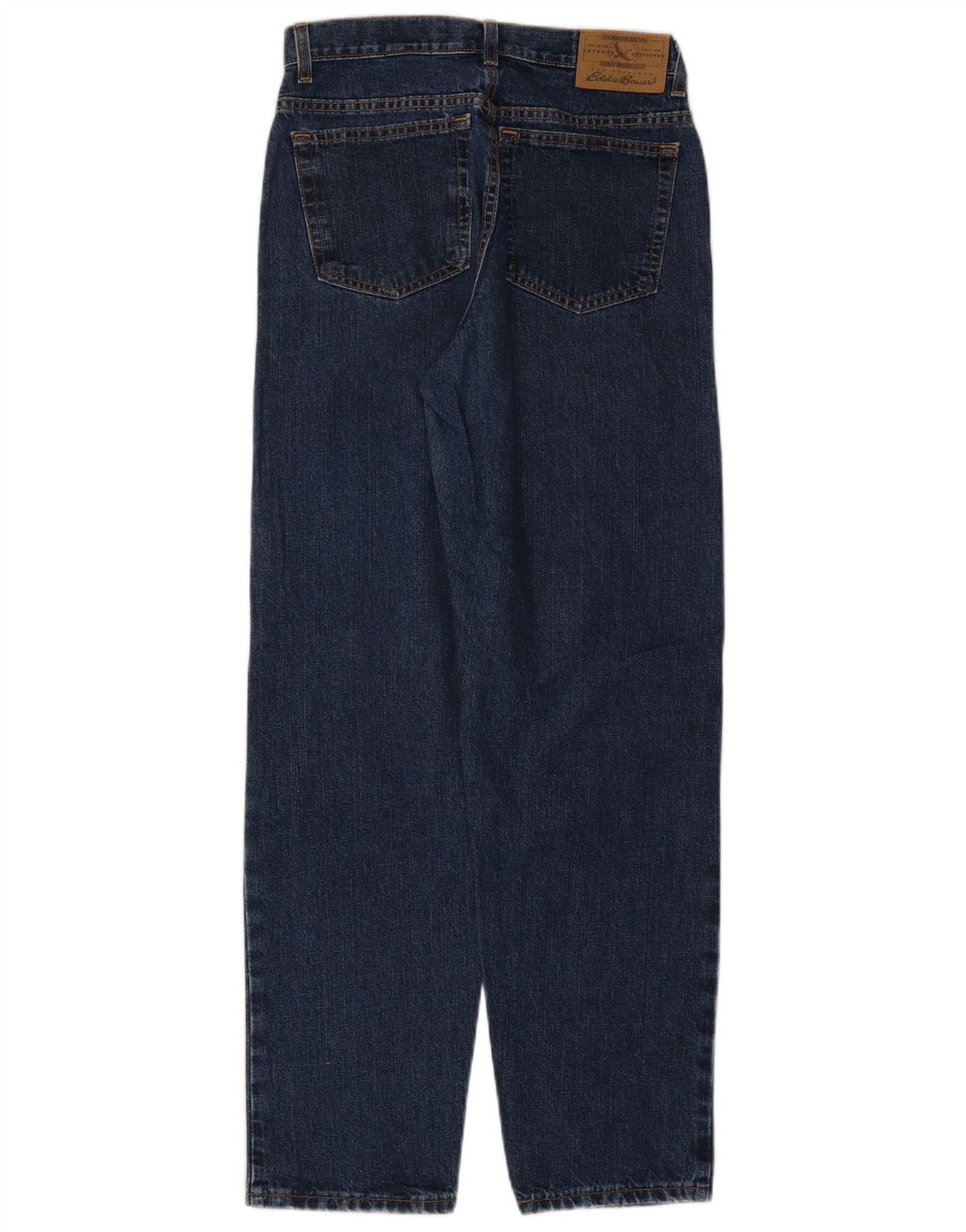 EDDIE BAUER Jean fuselé pour femme US 8 Medium W28 L31 Bleu marine Coton