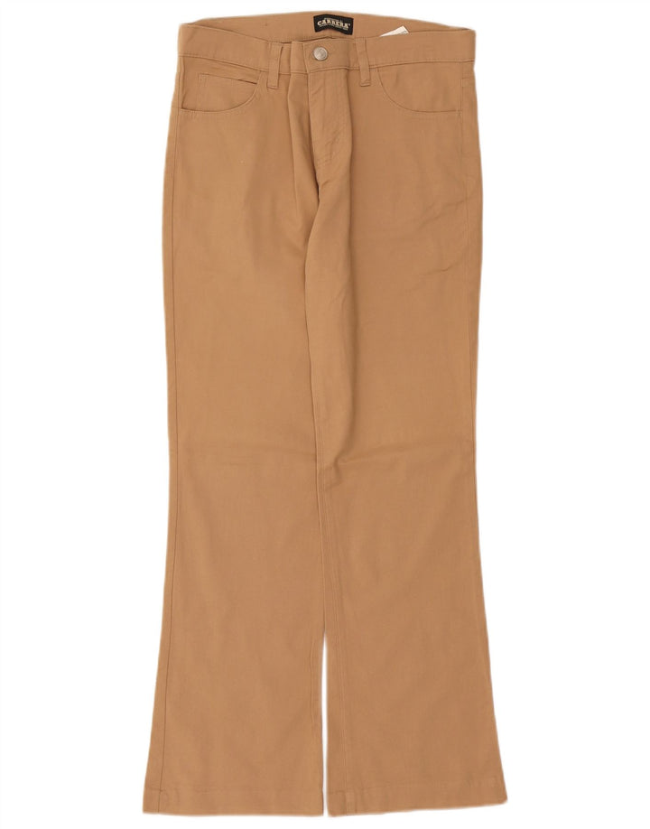 Carrera Pantalon décontracté bootcut pour femme IT 42 Medium W28 L28 Beige Coton