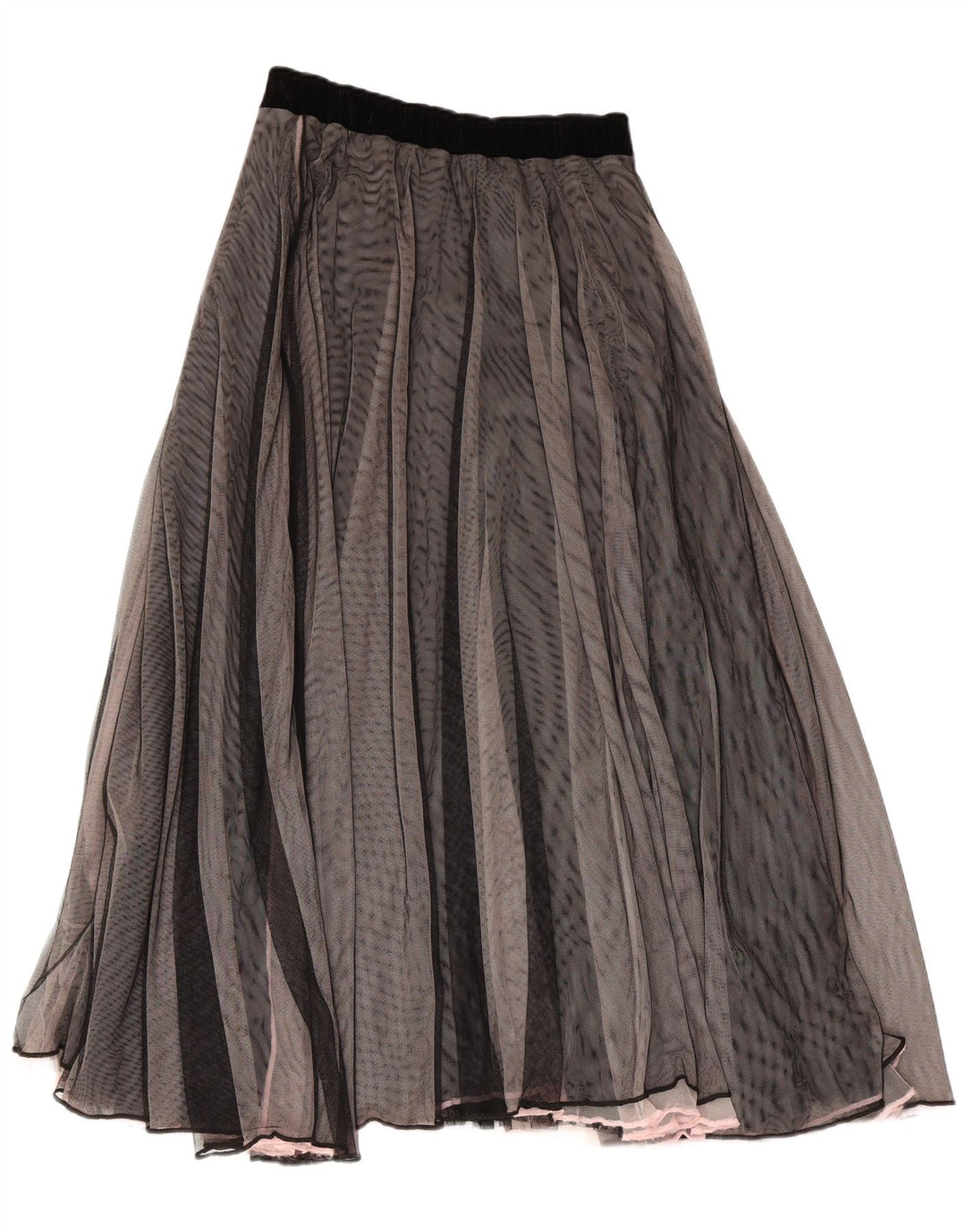 GABI LAUTON Jupe évasée Femme EU 40 Medium W28 Noir Polyester