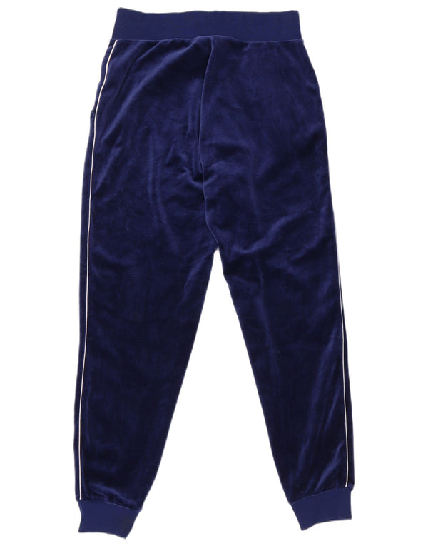 Nike Pantalon de survêtement en velours pour femme UK 10 Small Bleu marine