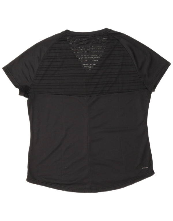 Adidas Climalite T-Shirt Top UK 20/22 XL Noir