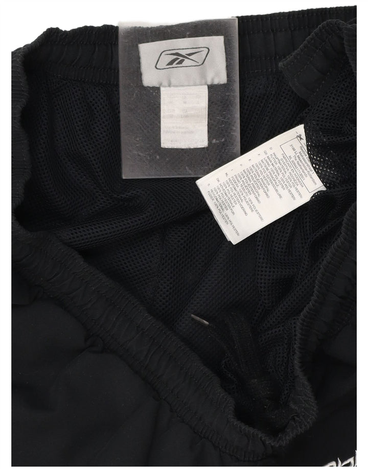 REEBOK Bermuda de sport graphique pour homme IT 50 Large Noir Polyester