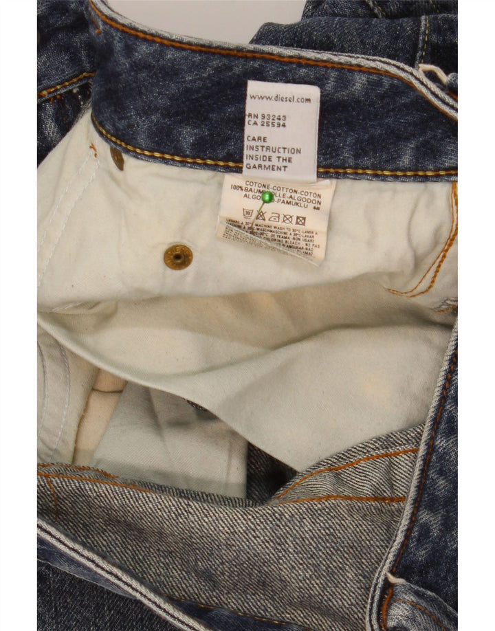 DIESEL Jean droit femme W29 L30 bleu coton