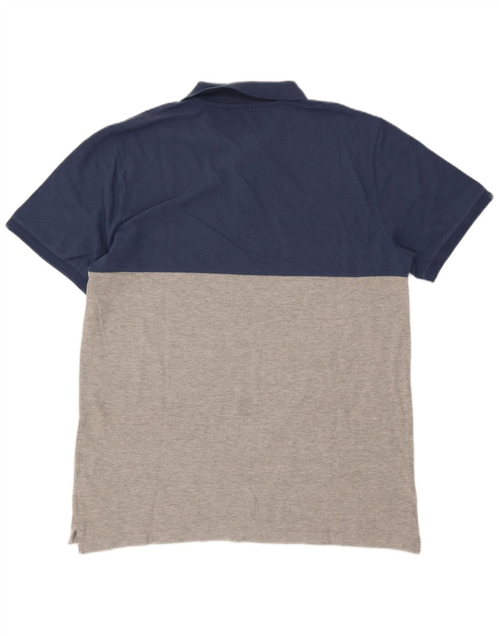 Gap Polo Homme XL Gris Colorblock Coton