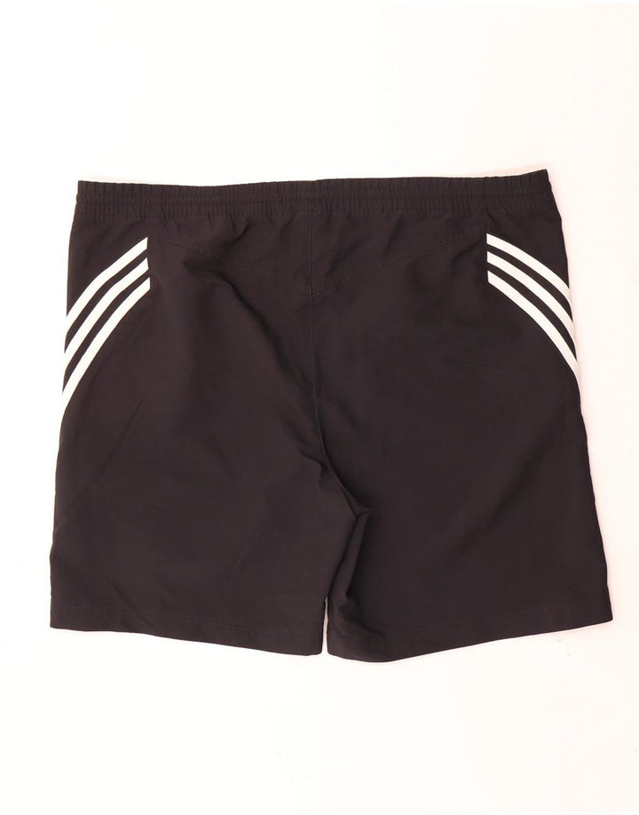 Adidas Short de sport pour homme XL Noir Polyester
