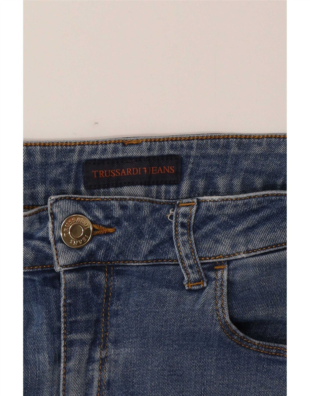 Trussardi Femme Jean Slim W29 L32 Bleu