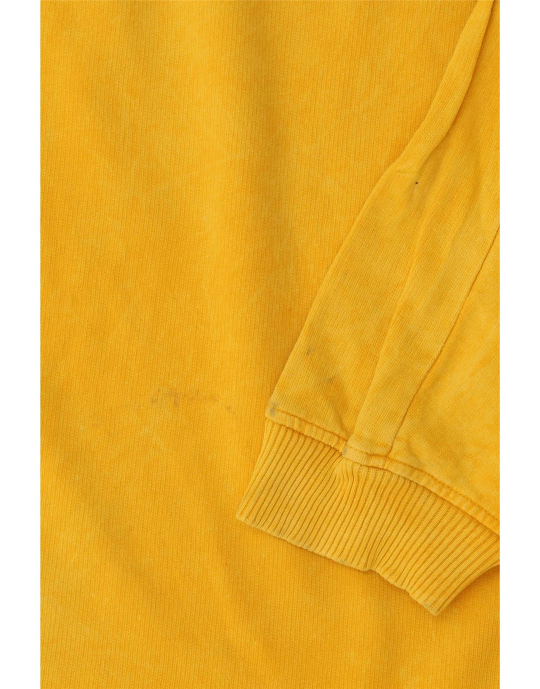 Zara Sweat-shirt surdimensionné pour femme UK 10 Petit coton jaune