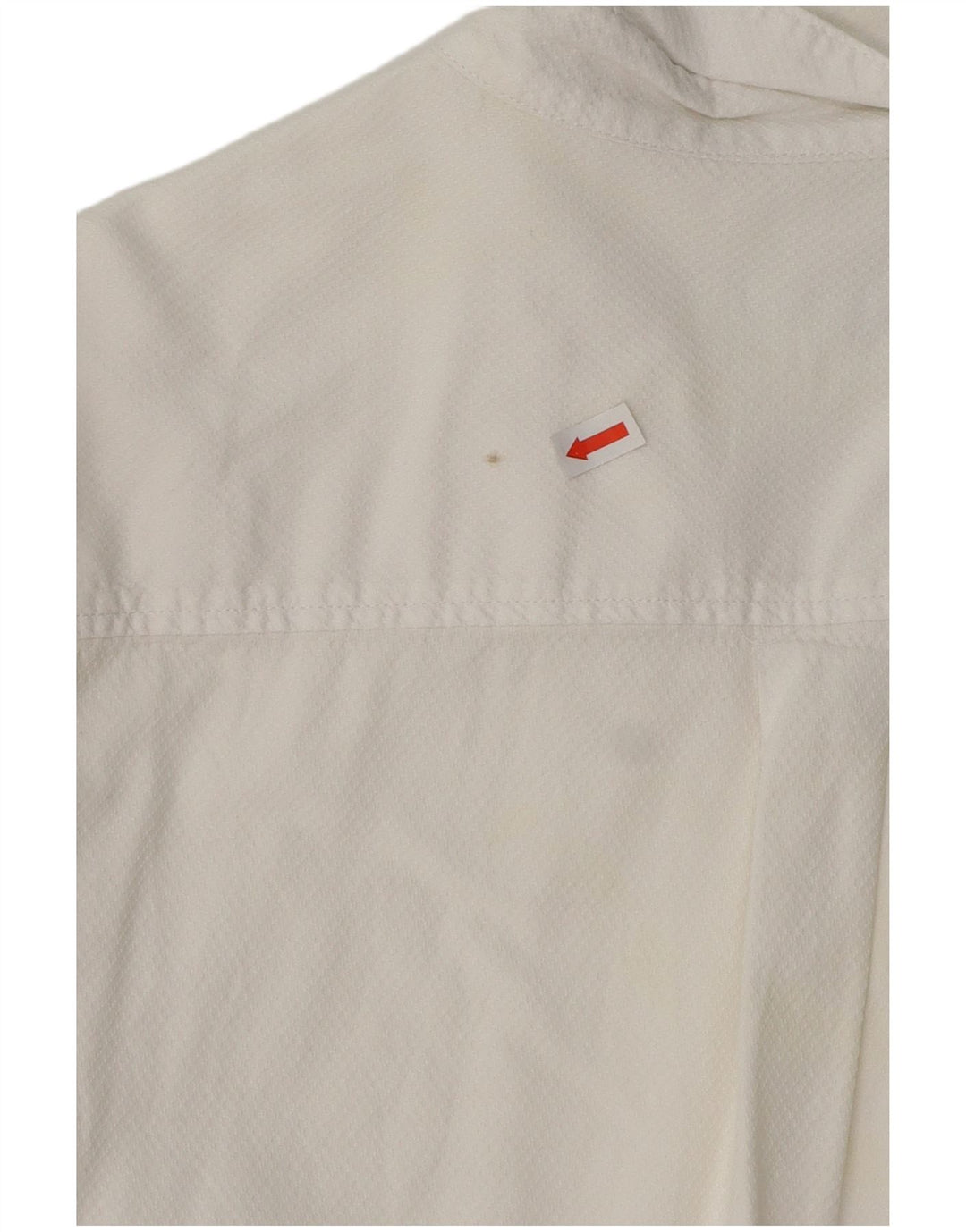 BENETTON Chemise Garçon 13-14 ans 3XL Blanc Coton
