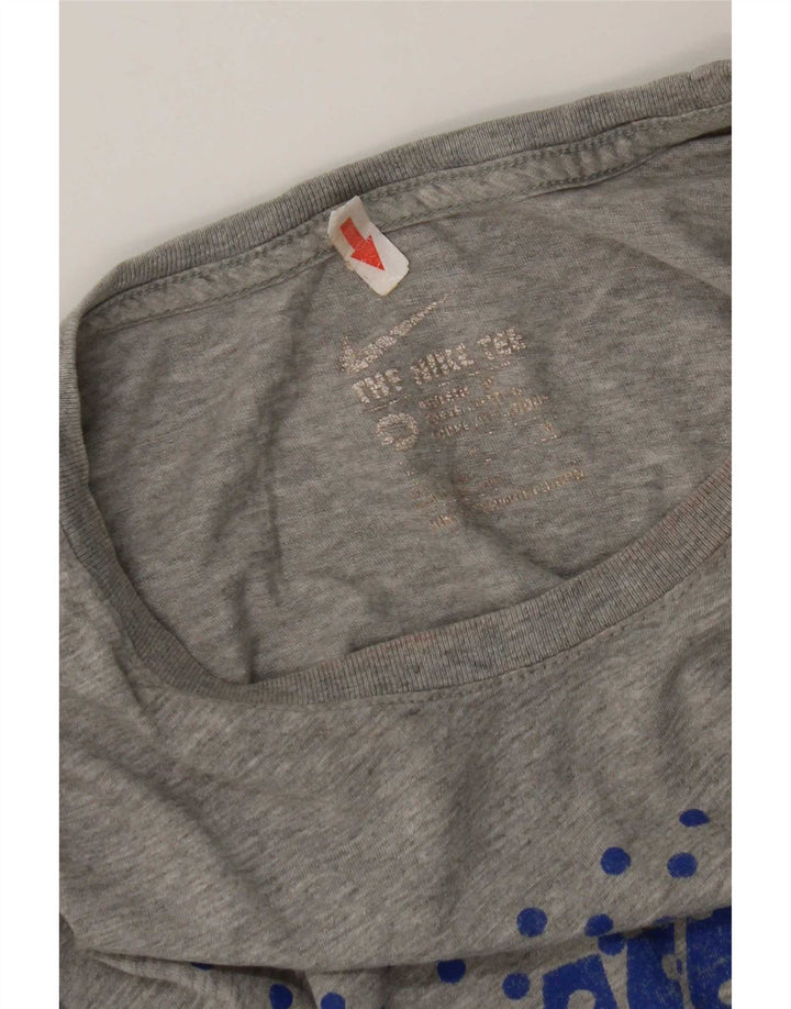 Nike Homme Air Max Graphic T-Shirt Haut Gris Moyen Coton