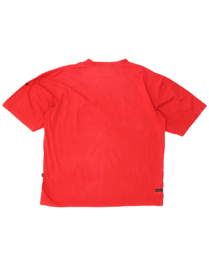 Musto T-shirt graphique pour hommes, grand, rouge