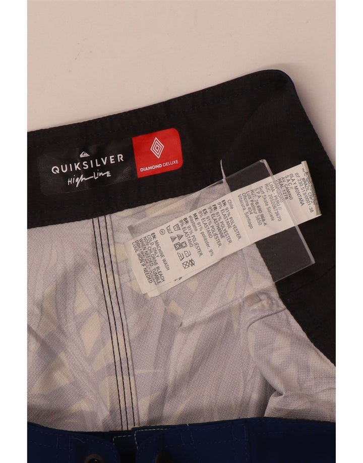 Quiksilver Short de Bain Homme Grand Bleu Floral Polyester