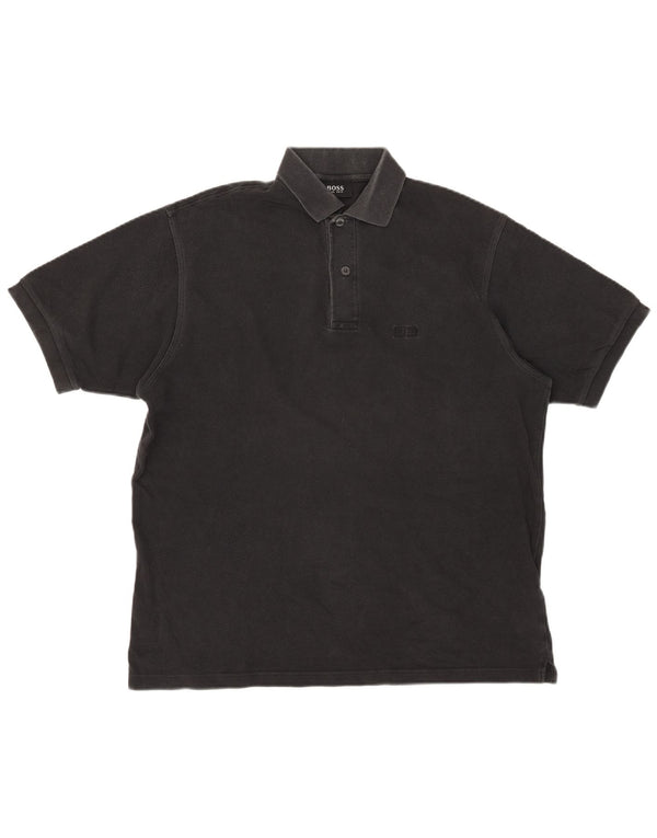 Hugo Boss Polo Homme XL Noir Coton