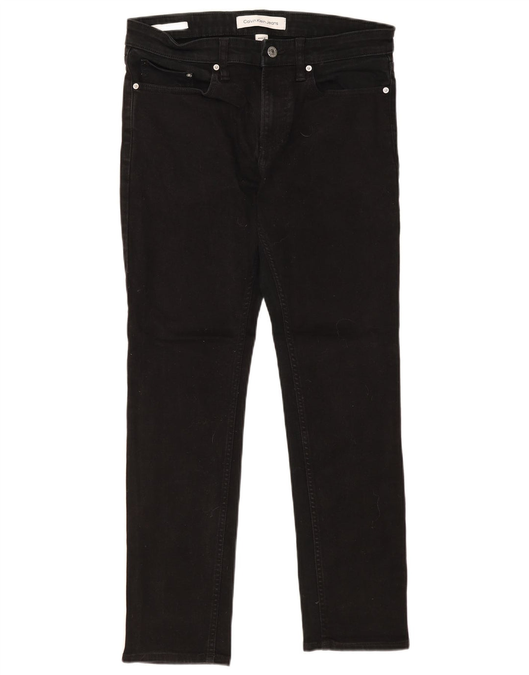 Calvin Klein Jean Slim Homme W31 L30 Noir Coton