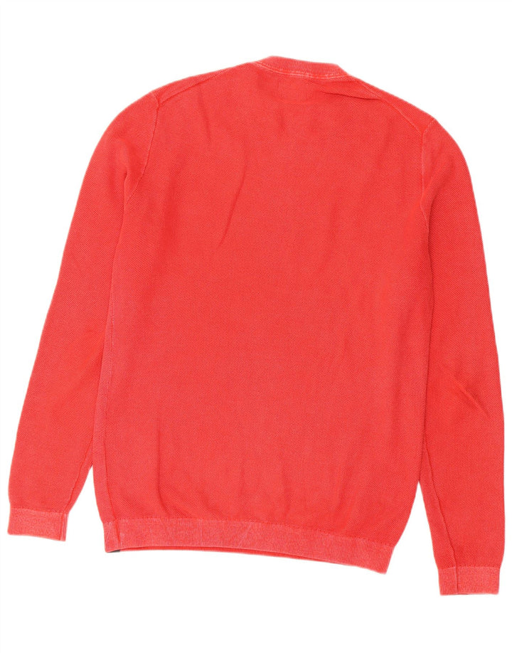 Superdry Pull Ras Du Cou Pull Homme Rouge Moyen Coton