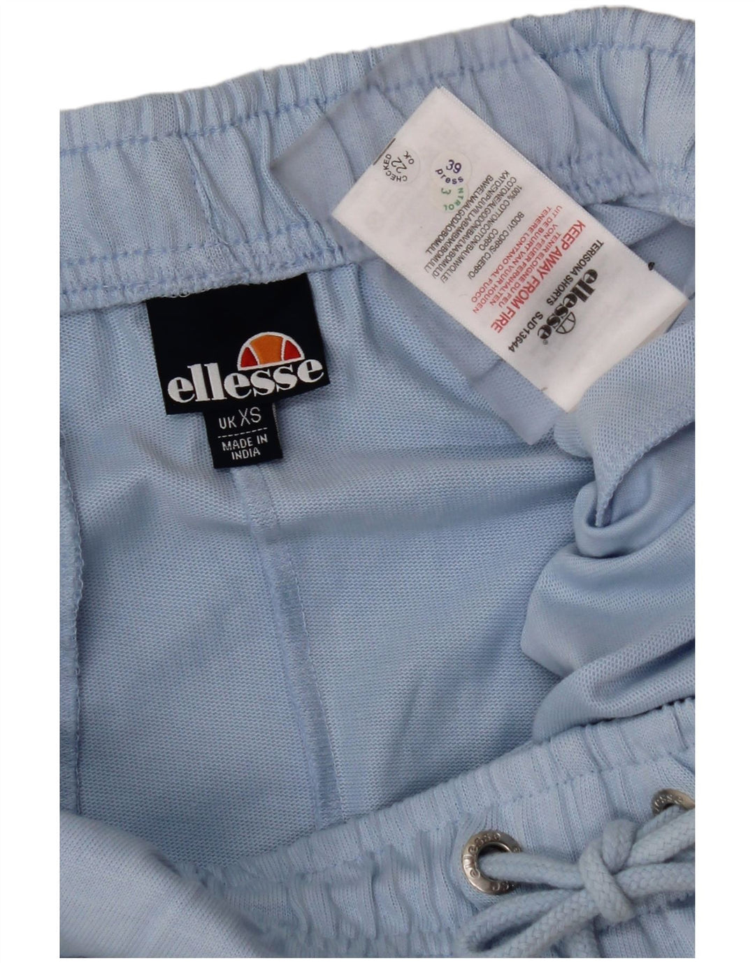 ELLESSE Short de Sport Homme XS Bleu Coton