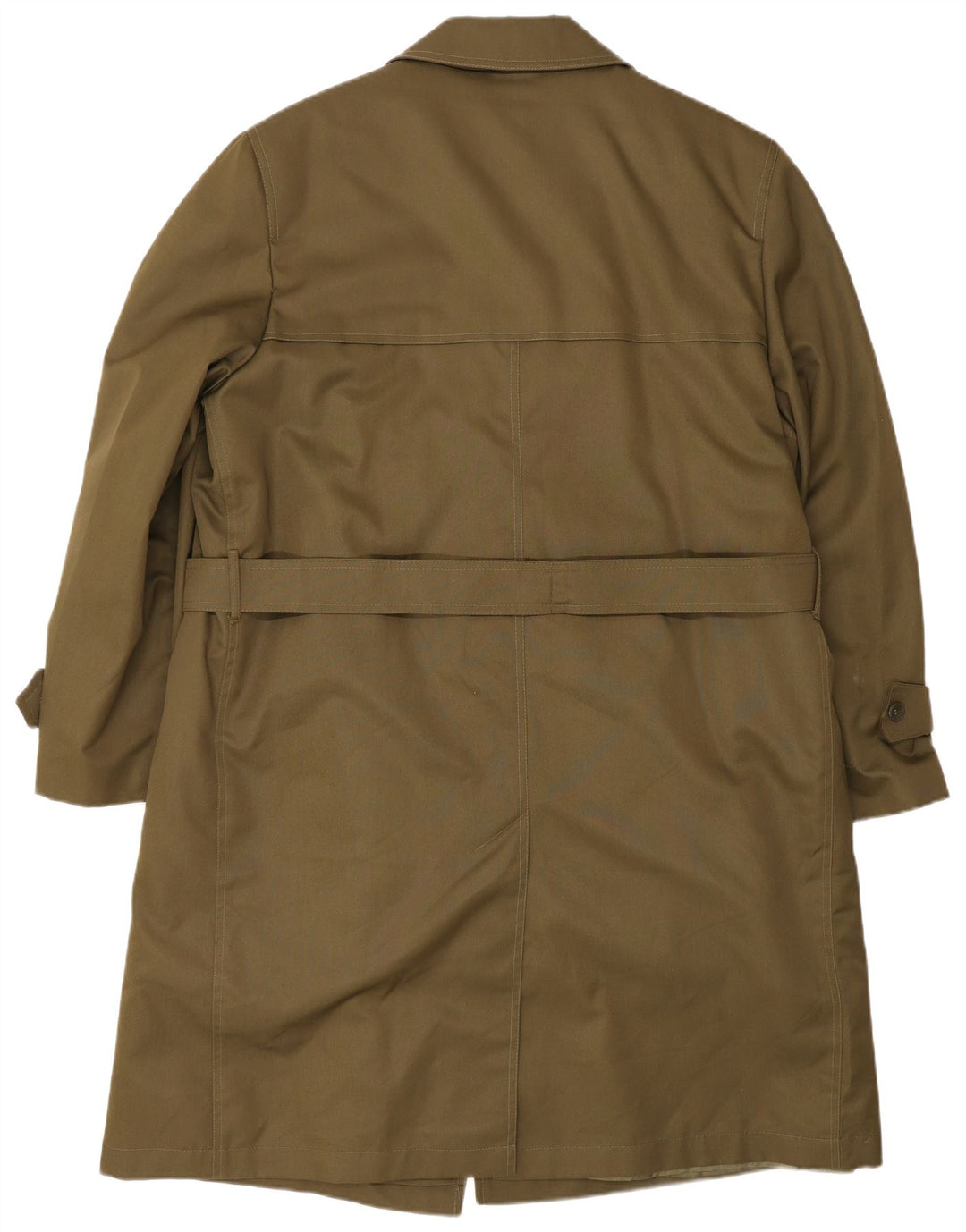 vintage Mens Trench Coat UK 40 Grand Kaki