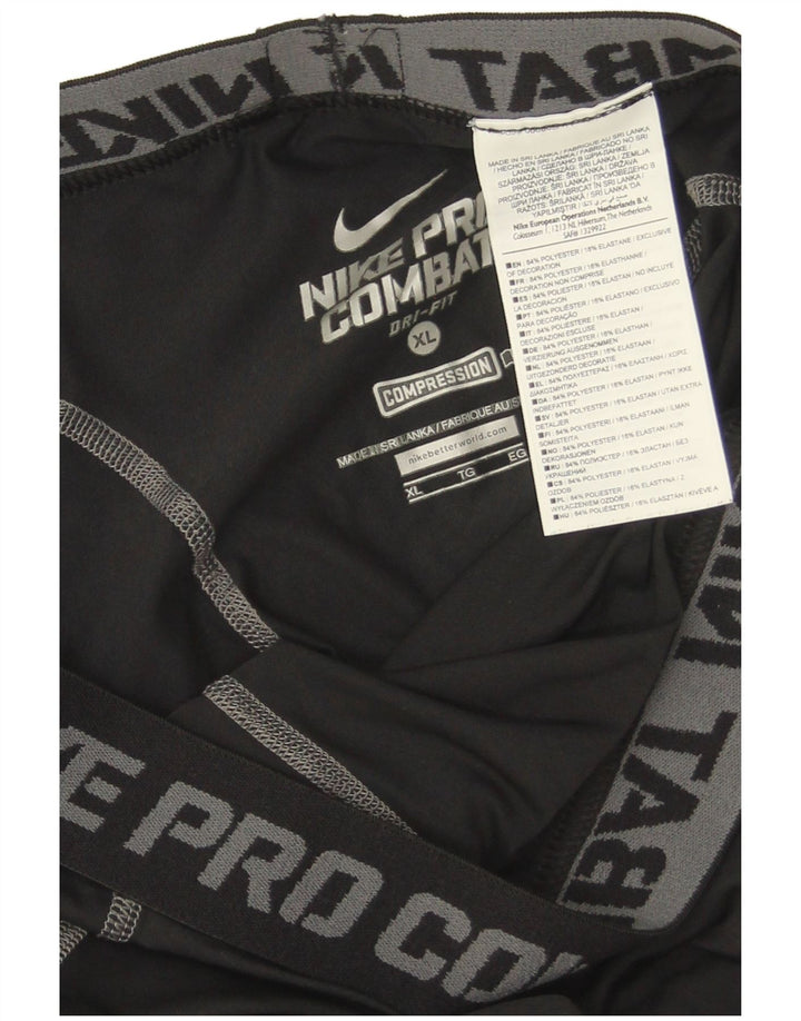 Legging Nike Dri Fit Graphic pour garçon 13-14 ans XL Noir Polyester
