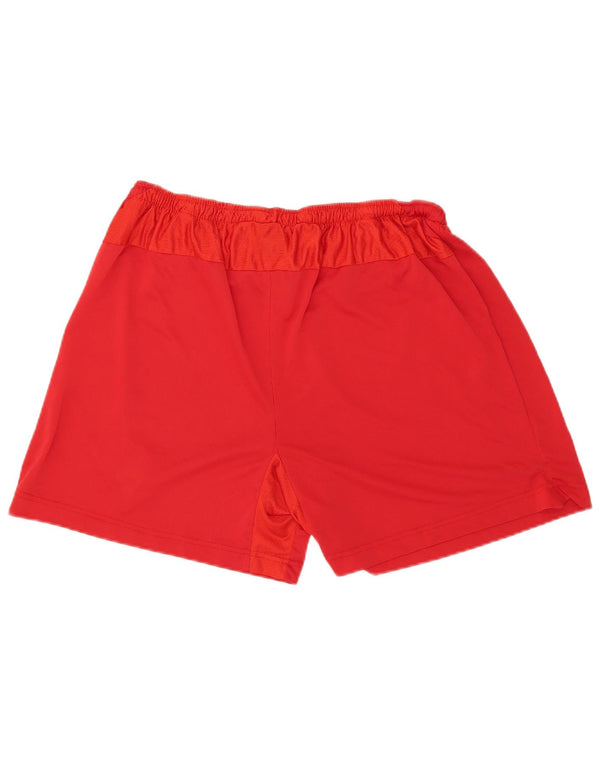 Nike Short de sport pour homme 2XL Rouge Polyester