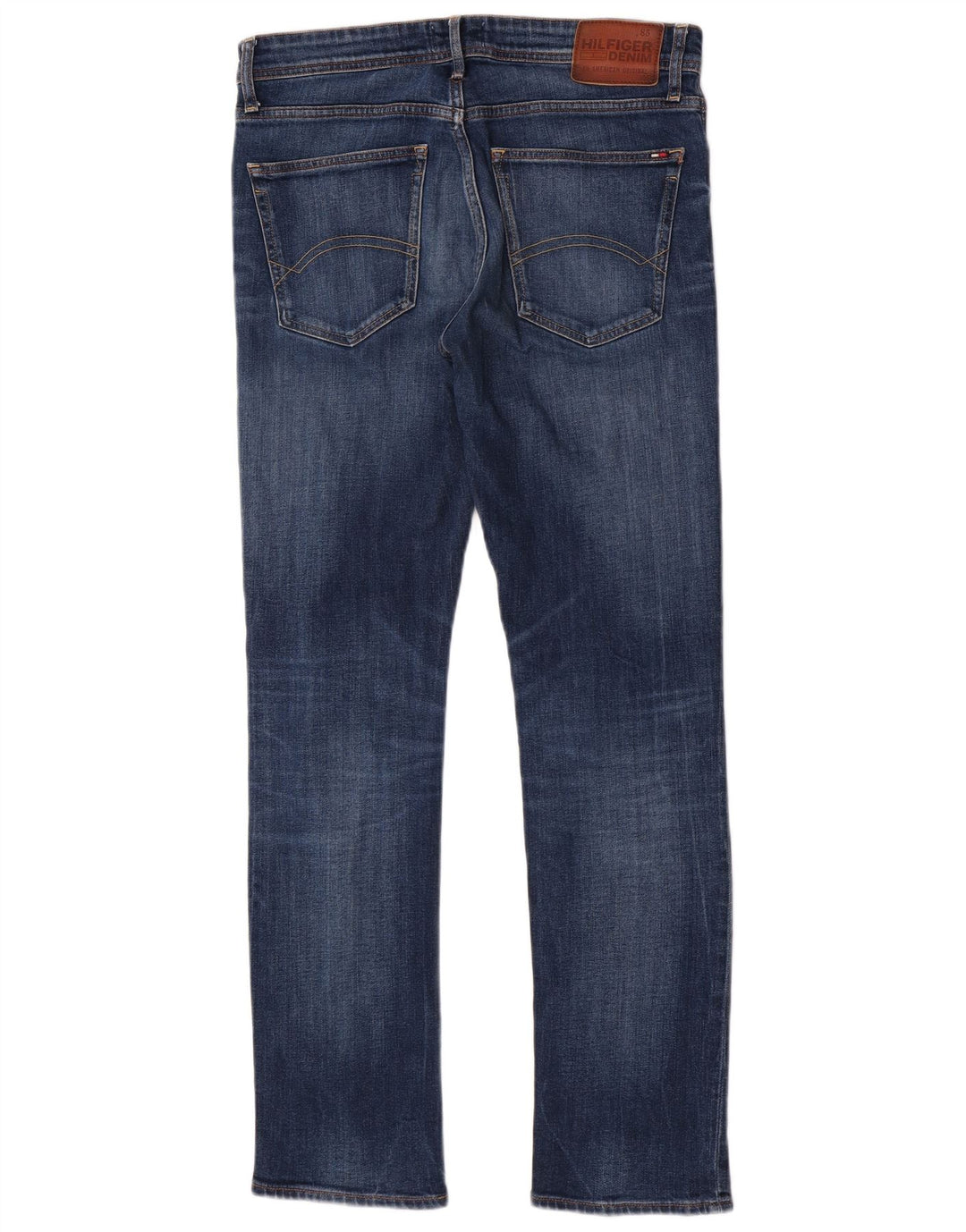 Tommy Hilfiger Jean droit homme W33 L32 bleu coton