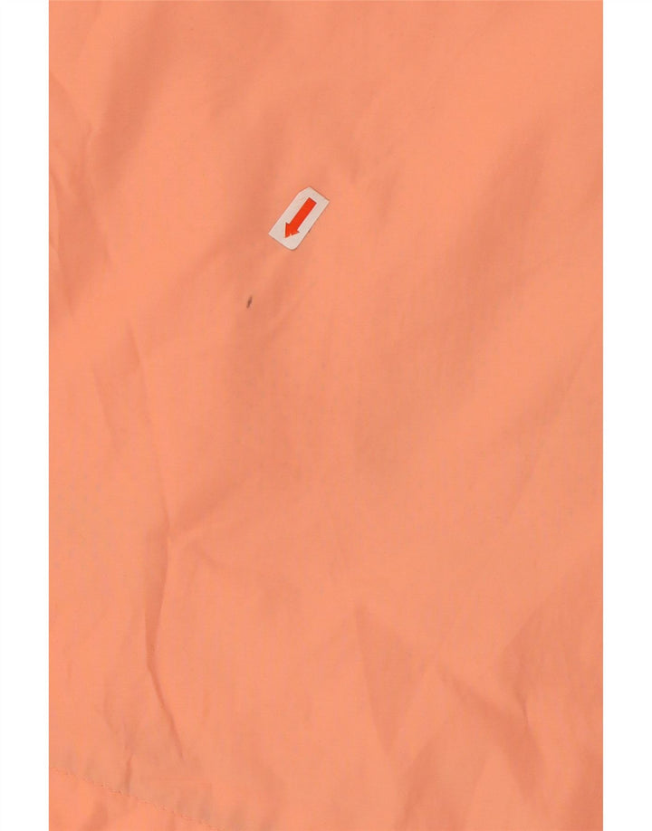 Marks & Spencer Manteau imperméable à capuche pour femme UK 8 Small Orange Polyester