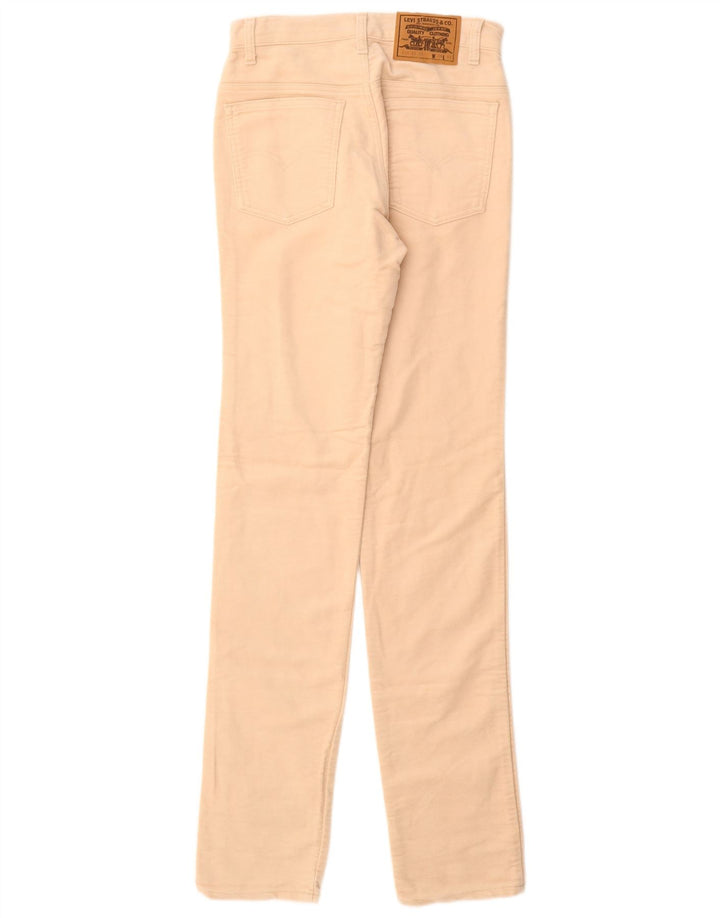 LEVI'S Pantalon décontracté skinny femme W30 L36 Coton beige